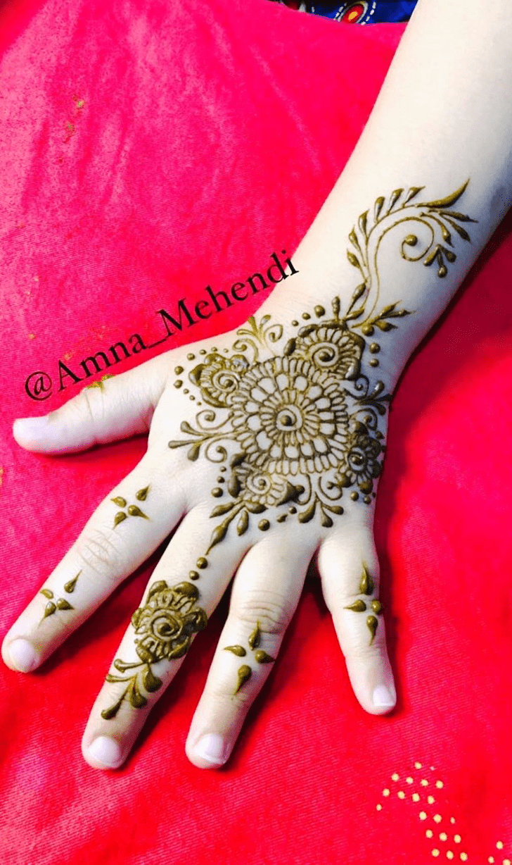 Enthralling Finland Henna Design