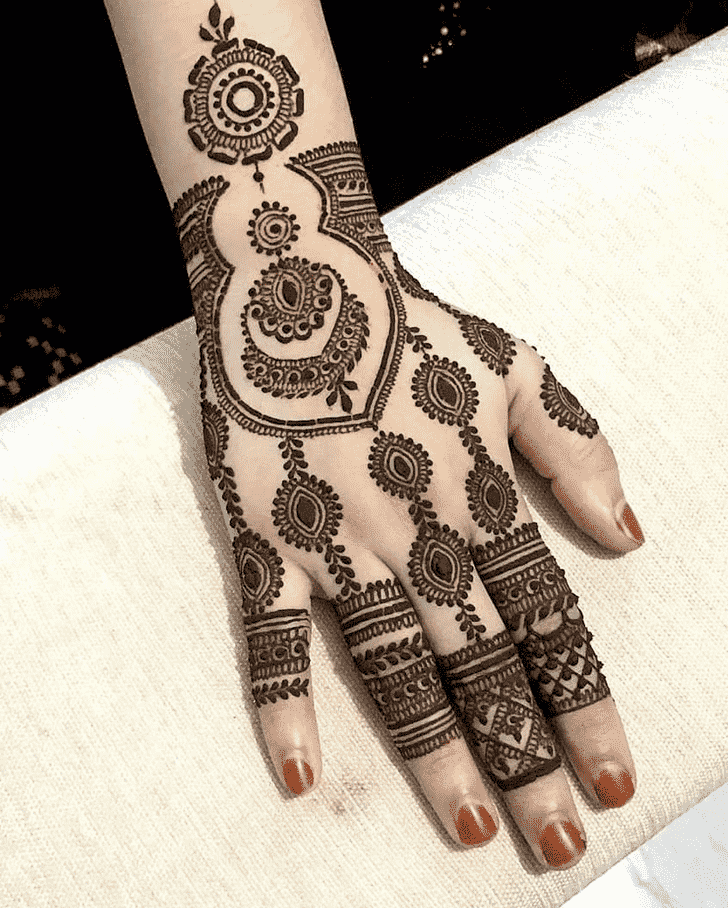 Nice Floral Henna Design