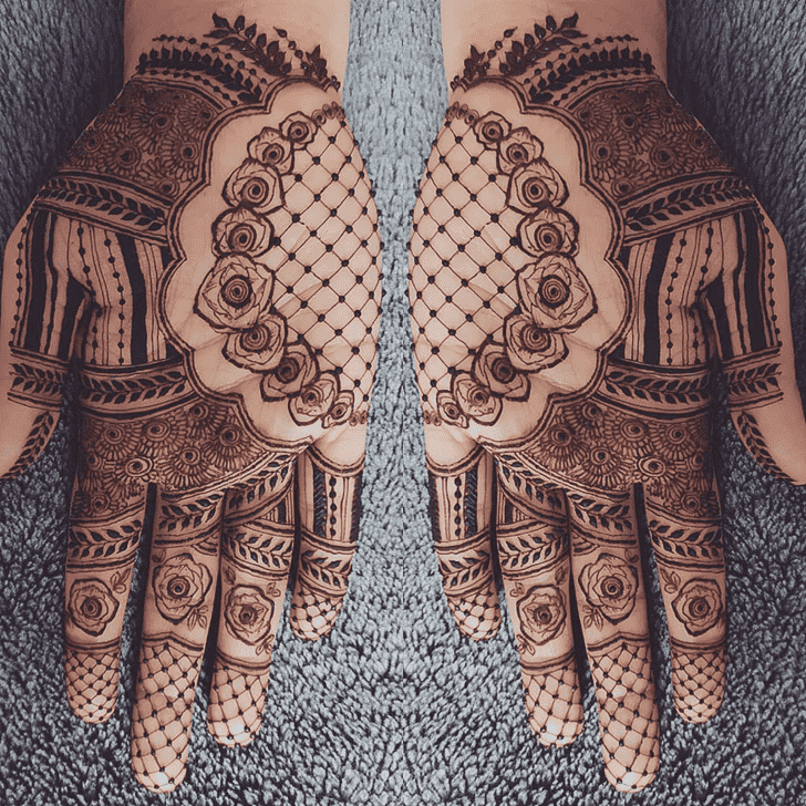 Arm Florida Henna Design