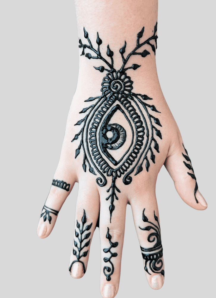 Resplendent France Henna Design