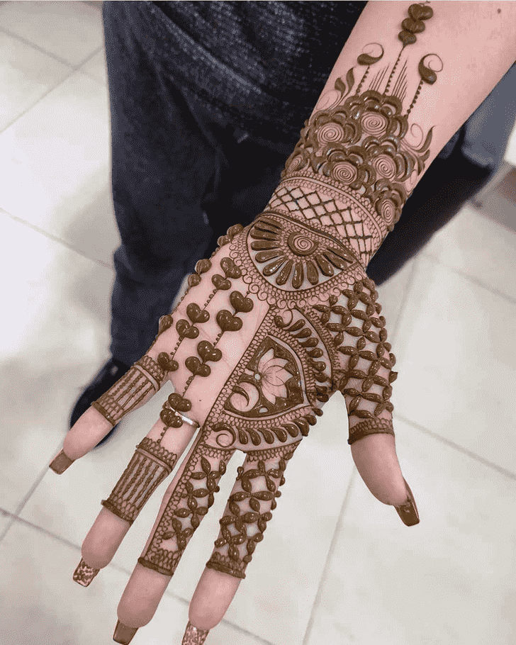 Excellent Friends Henna Design