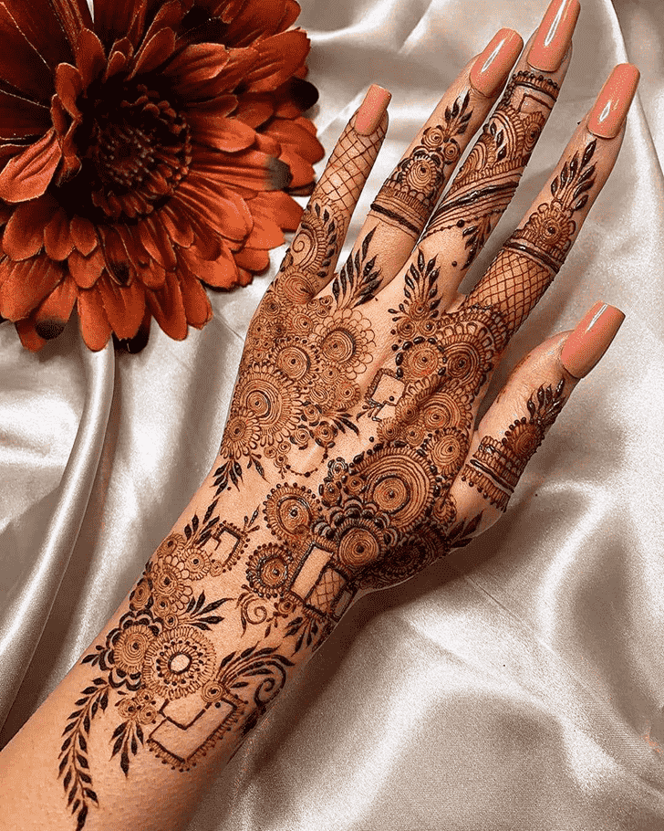 Awesome Friends Henna Design