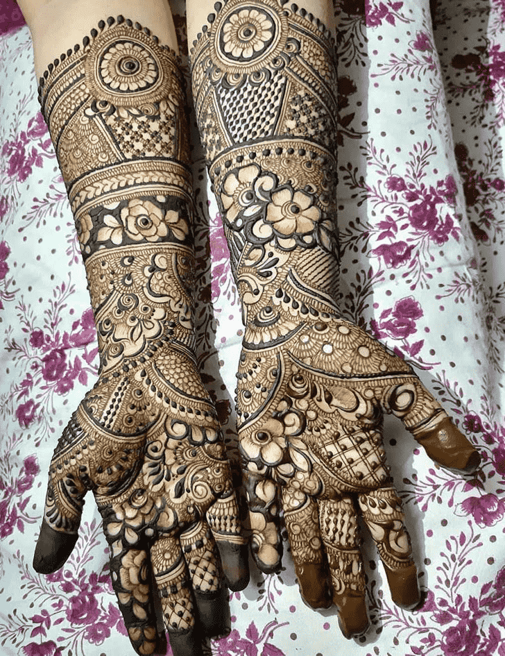 Magnificent Friends Henna Design