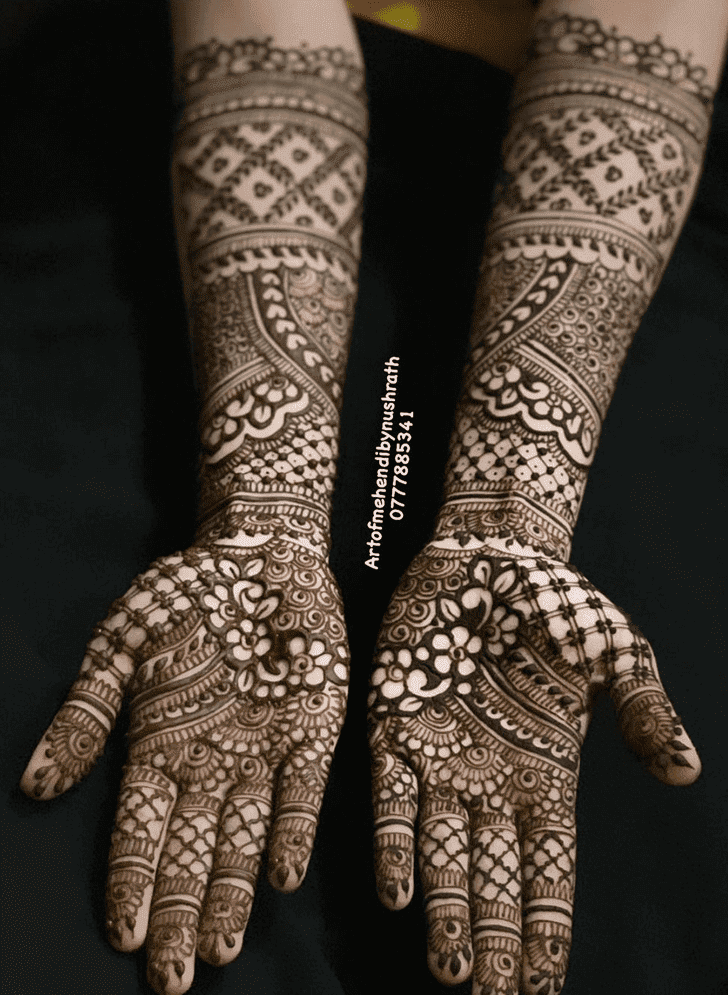 Excellent Friendship Day Henna Design