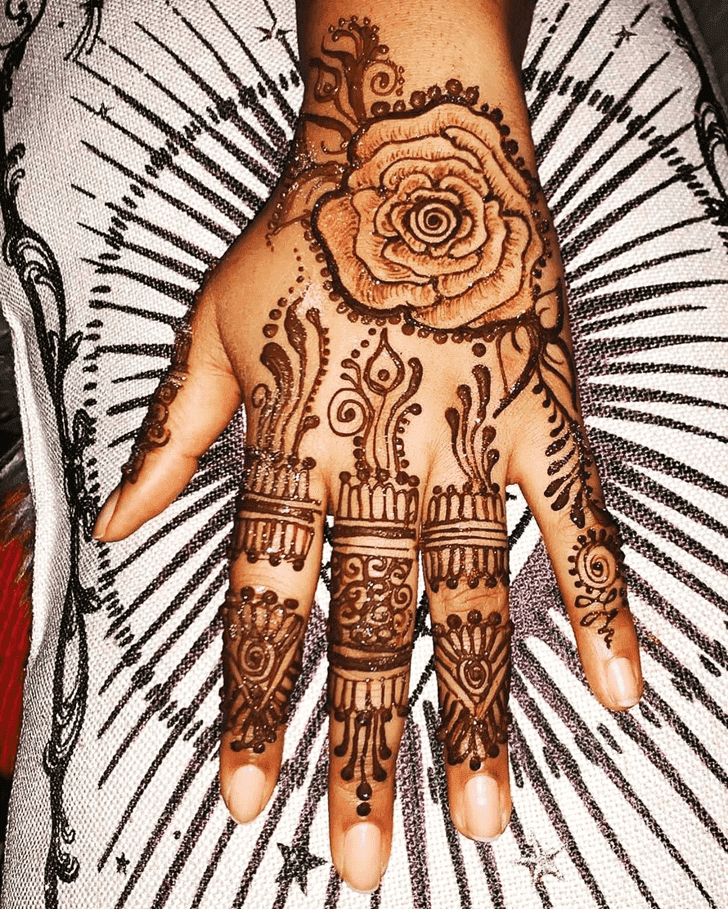 Fair Friendship Day Henna Design