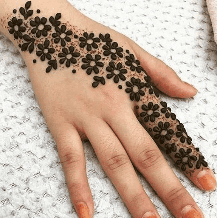 Slightly Friendship Day Mehndi Design