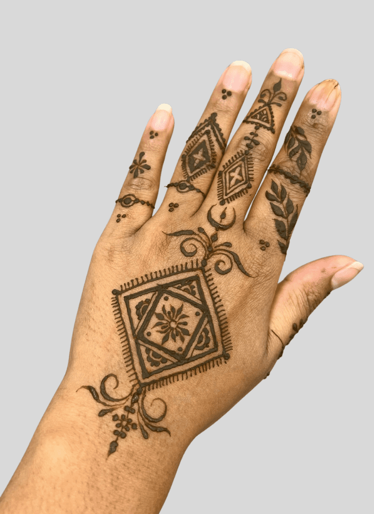 Magnetic Fusion Henna Design