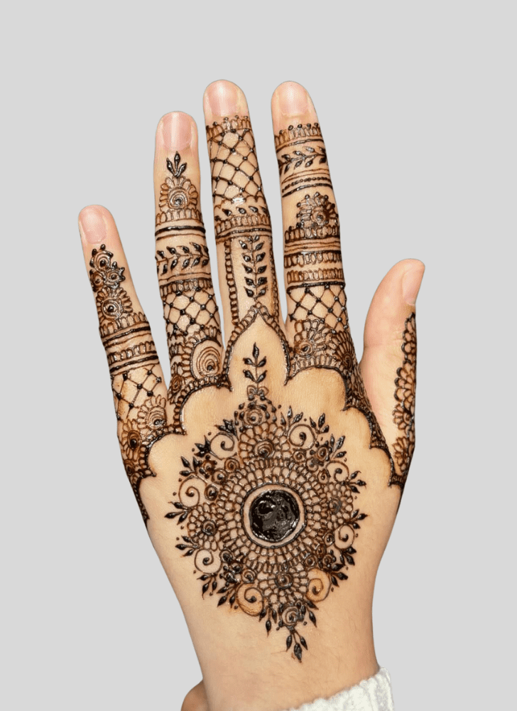 Magnificent Fusion Henna Design