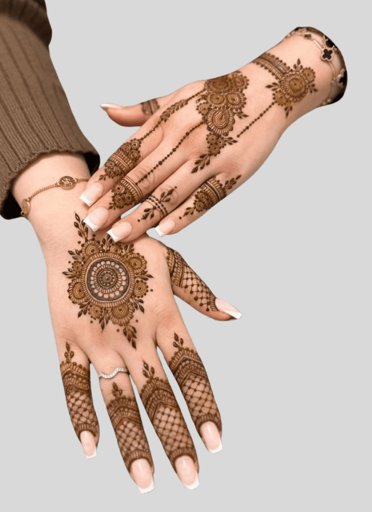 Splendid Fusion Henna Design