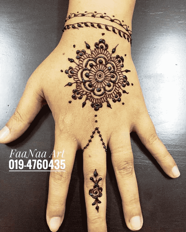 Admirable Gangtok Mehndi Design