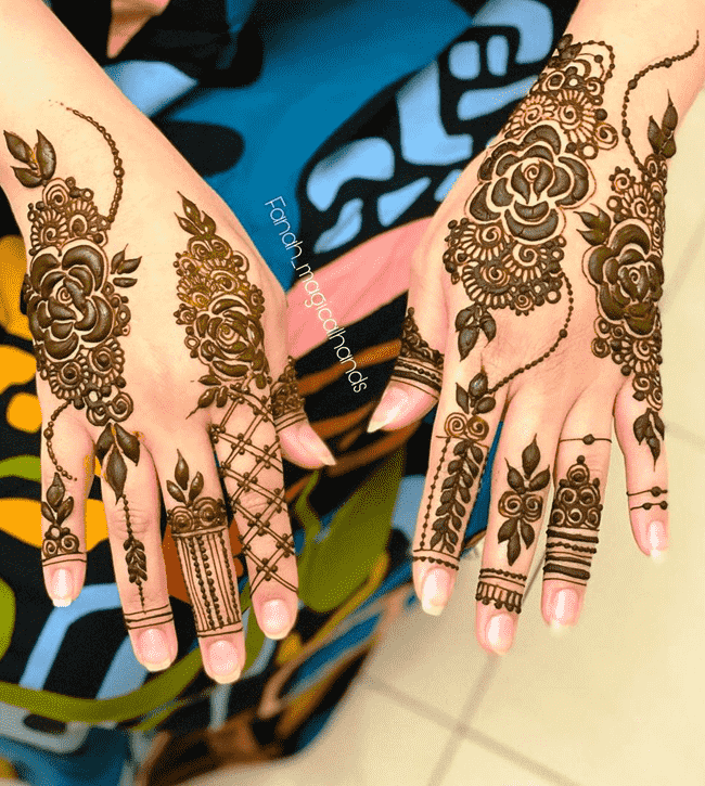 Bewitching Gangtok Henna Design