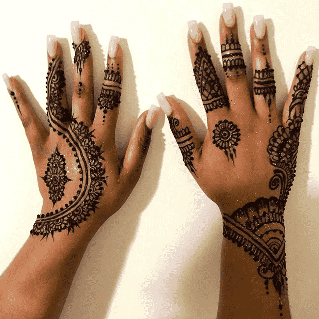 Arm Gangtok Henna Design