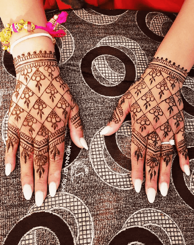 Lovely Gangtok Mehndi Design