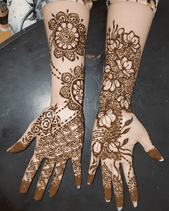 Mesmeric Gangtok Henna Design