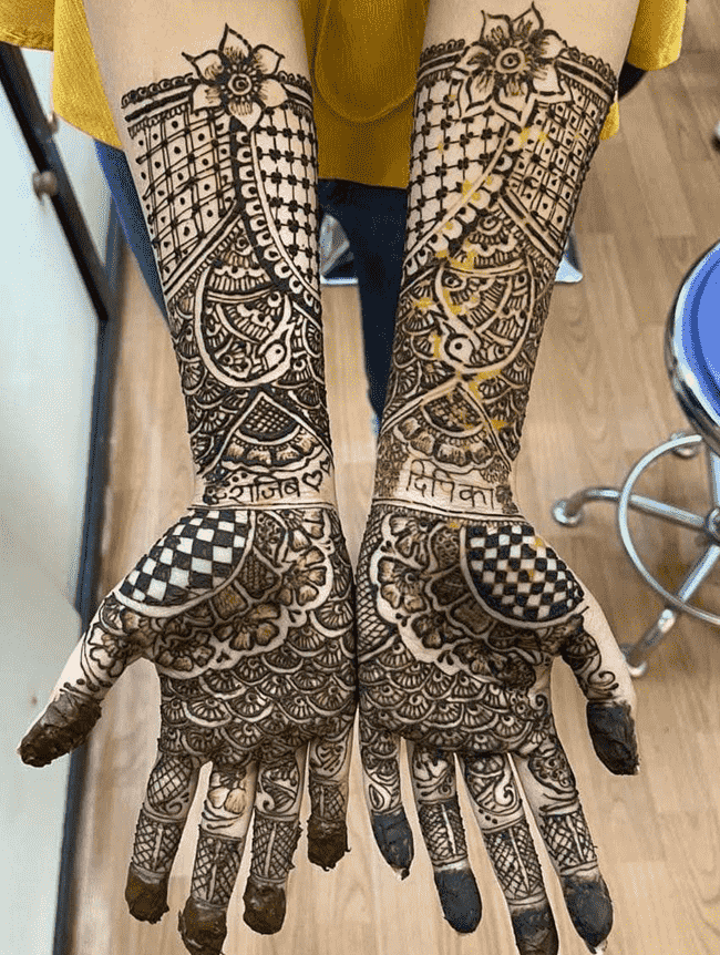 Pretty Gangtok Henna Design