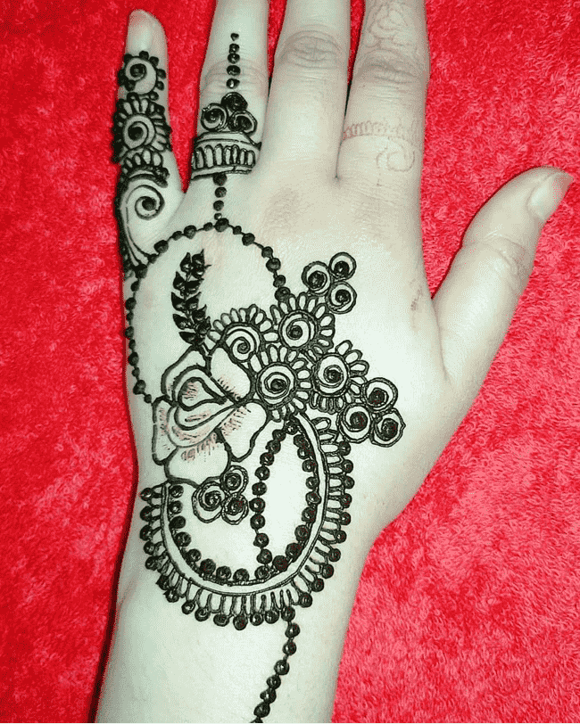 Wonderful Gangtok Mehndi Design