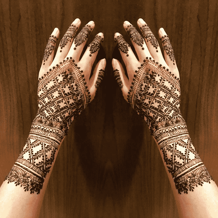 Comely Gazipur Henna Design