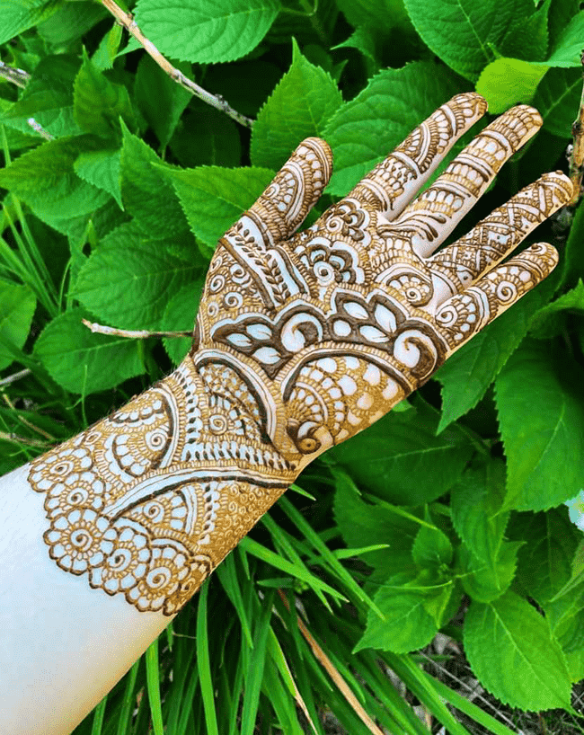 Arm Ghazni Henna Design