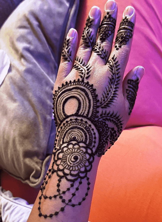 Fine Ghazni Henna Design