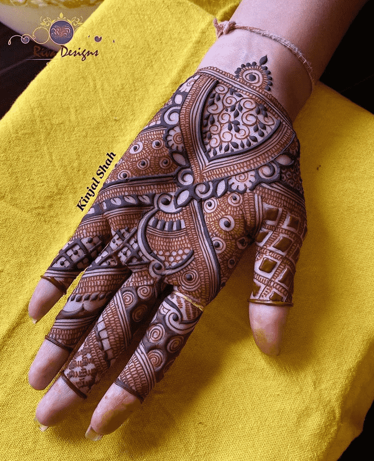 Delightful Girls Henna Design