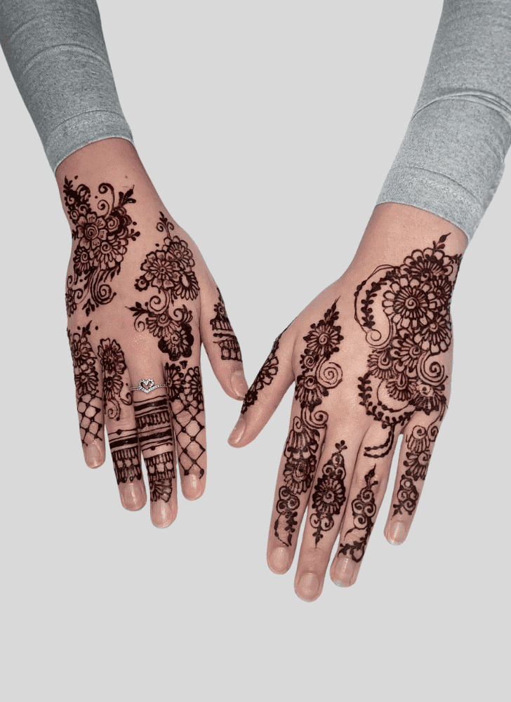 Angelic Glow Henna Design