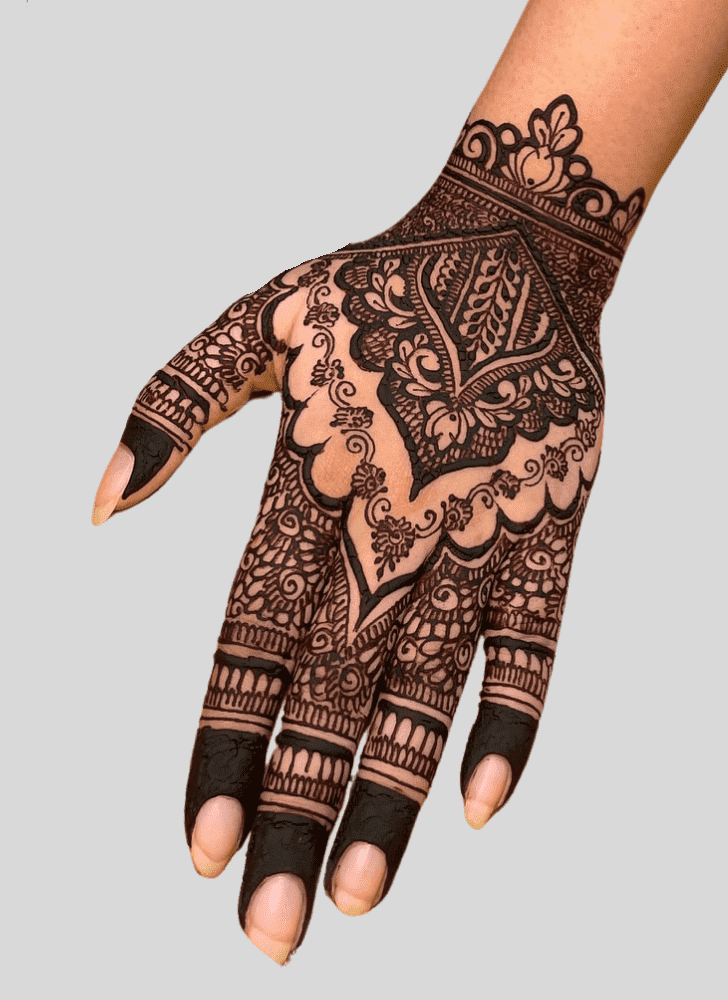 Classy Glow Henna Design