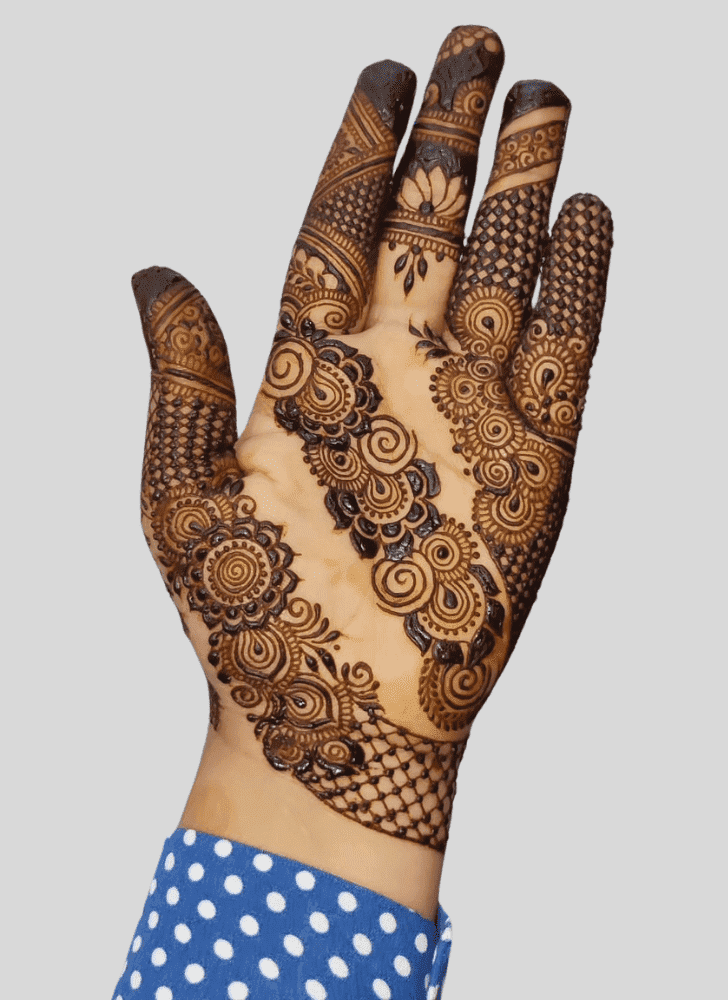 Excellent Glow Henna Design