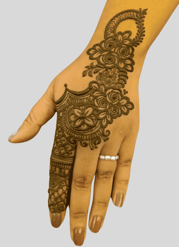 Fine Glow Henna Design