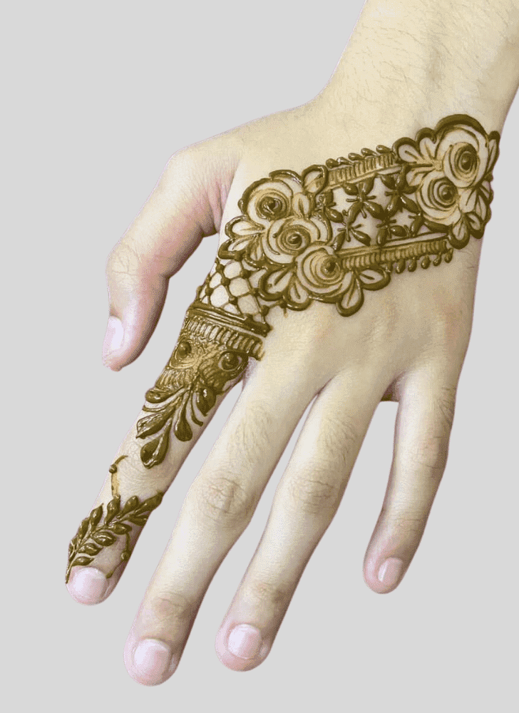 Gorgeous Glow Henna Design