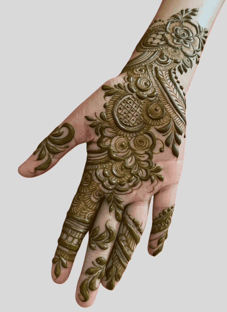 Awesome Glow Henna Design