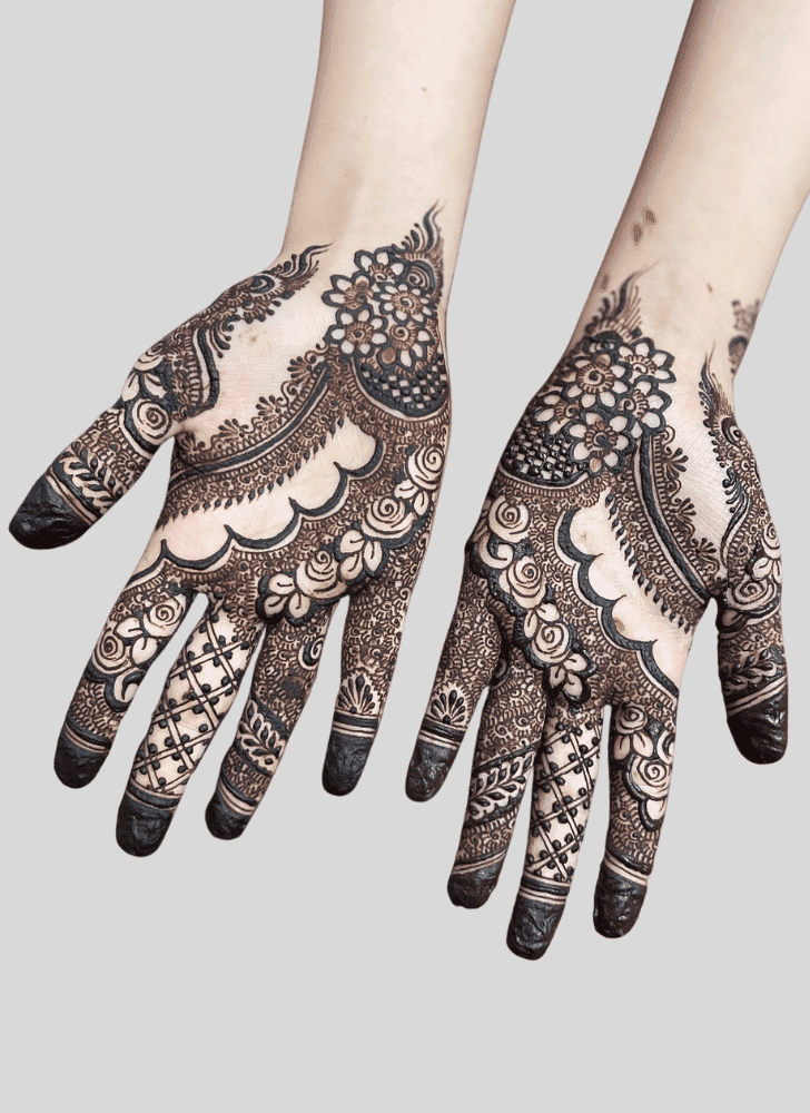 Lovely Glow Mehndi Design