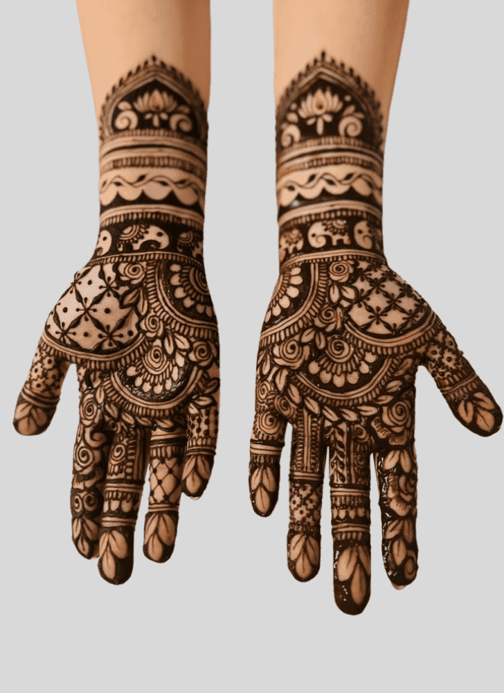 Magnetic Glow Henna Design