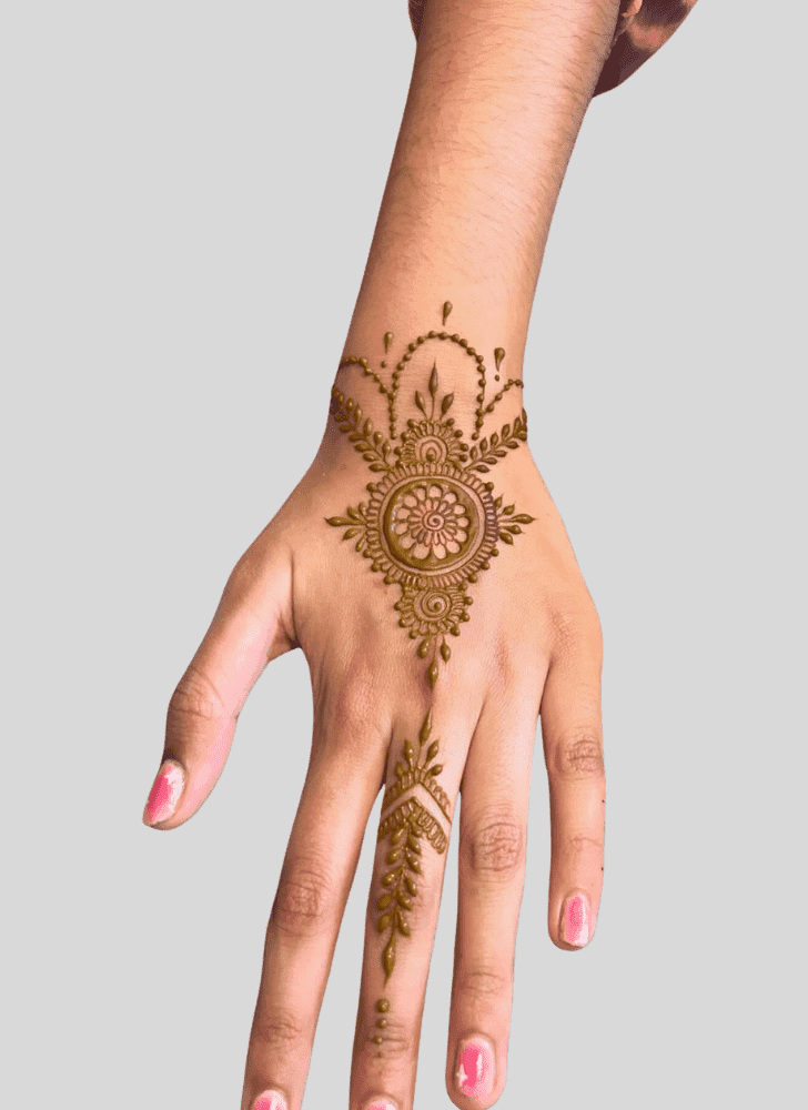 Magnificent Glow Henna Design