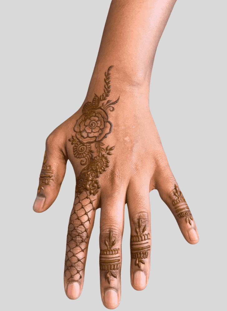 Pretty Glow Henna Design