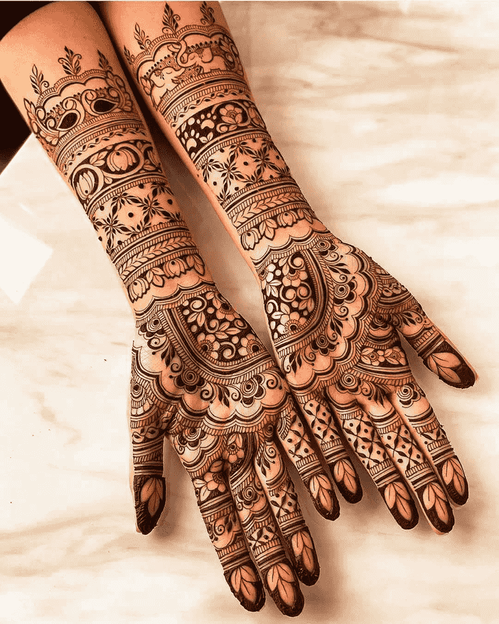 Arm Goa Henna Design