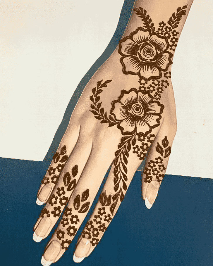 Pleasing Goa Henna Design