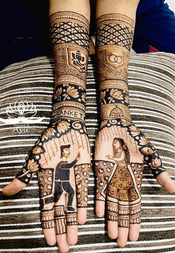 Good Looking Gorgeous Henna Design