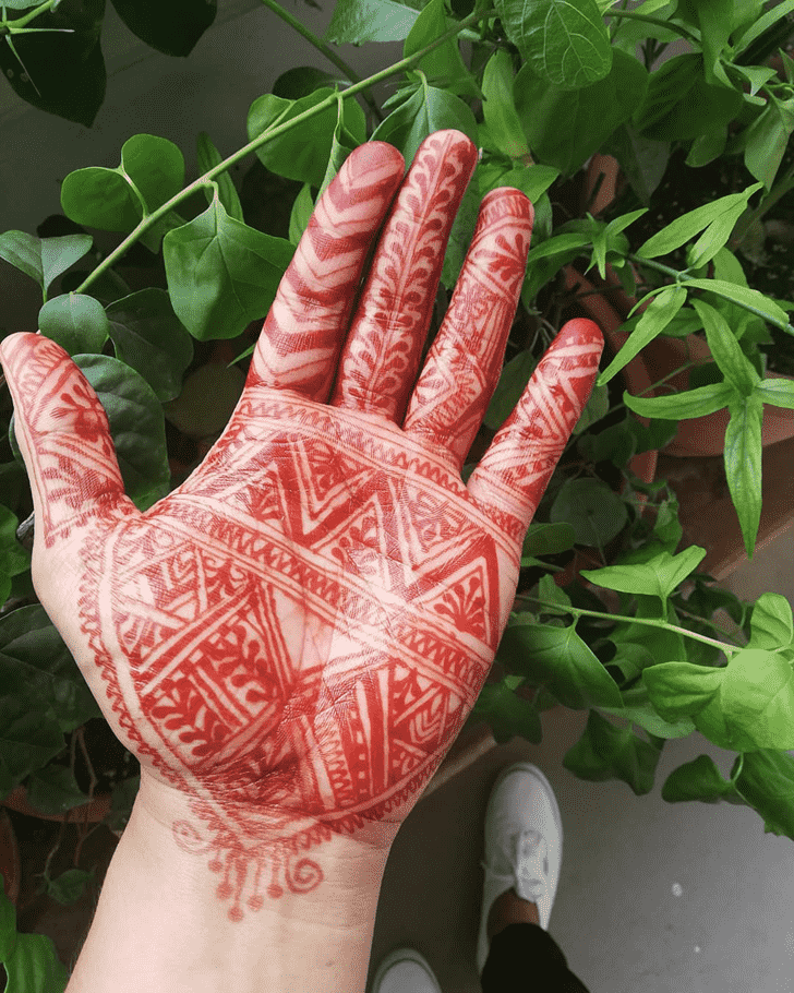 Magnificent Groom Henna Design