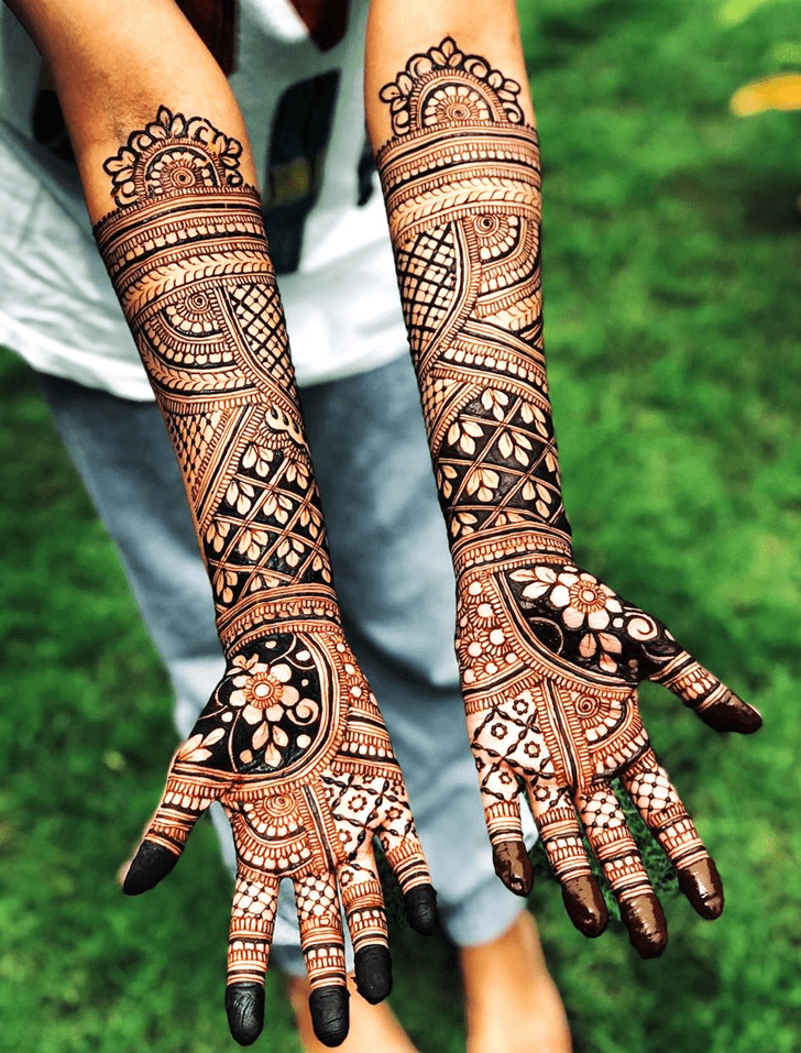 Awesome Gujarati Henna Design