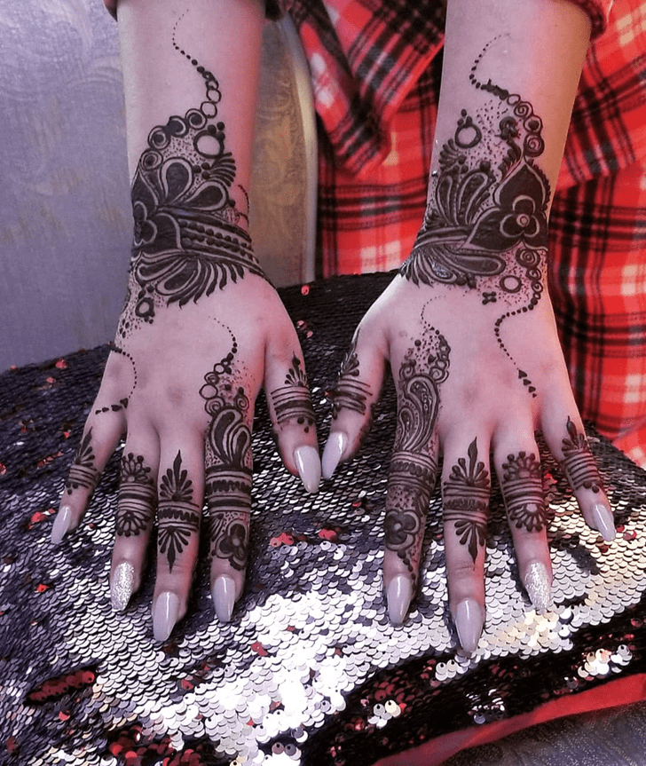 Ideal Gulf Henna Design