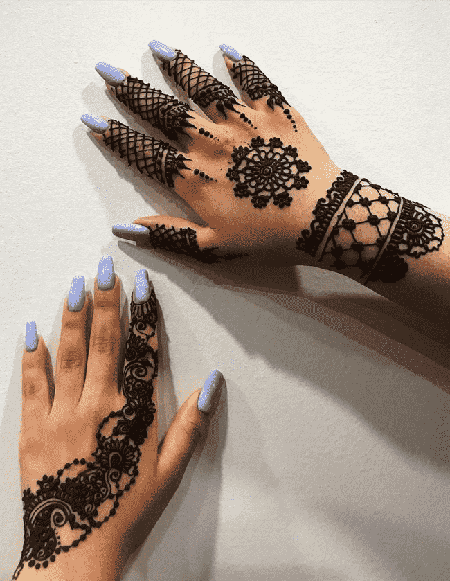 Admirable Gurgaon Mehndi Design