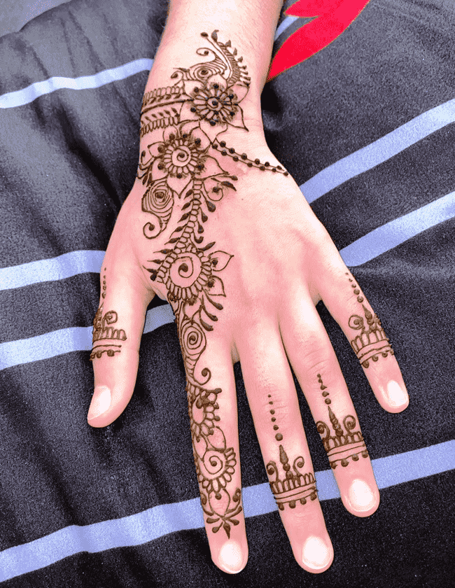 Adorable Gurgaon Henna Design