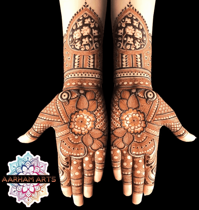 Graceful Gurgaon Henna Design