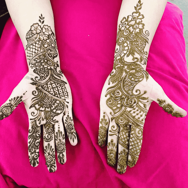 Magnificent Gurgaon Henna Design