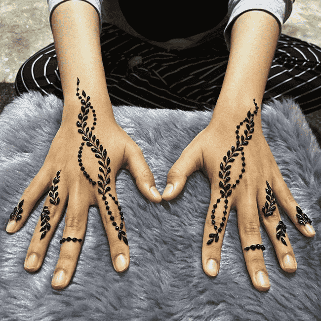 Nice Gurgaon Henna Design