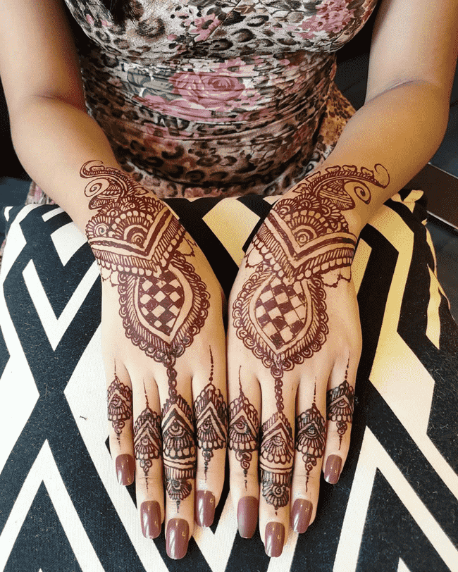 Pleasing Gurgaon Henna Design