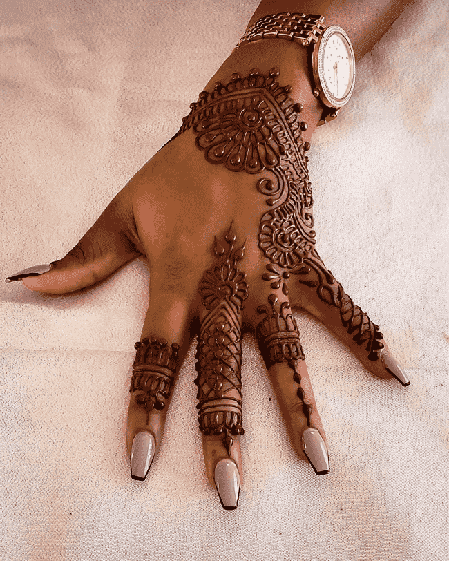 Refined Gurgaon Henna Design