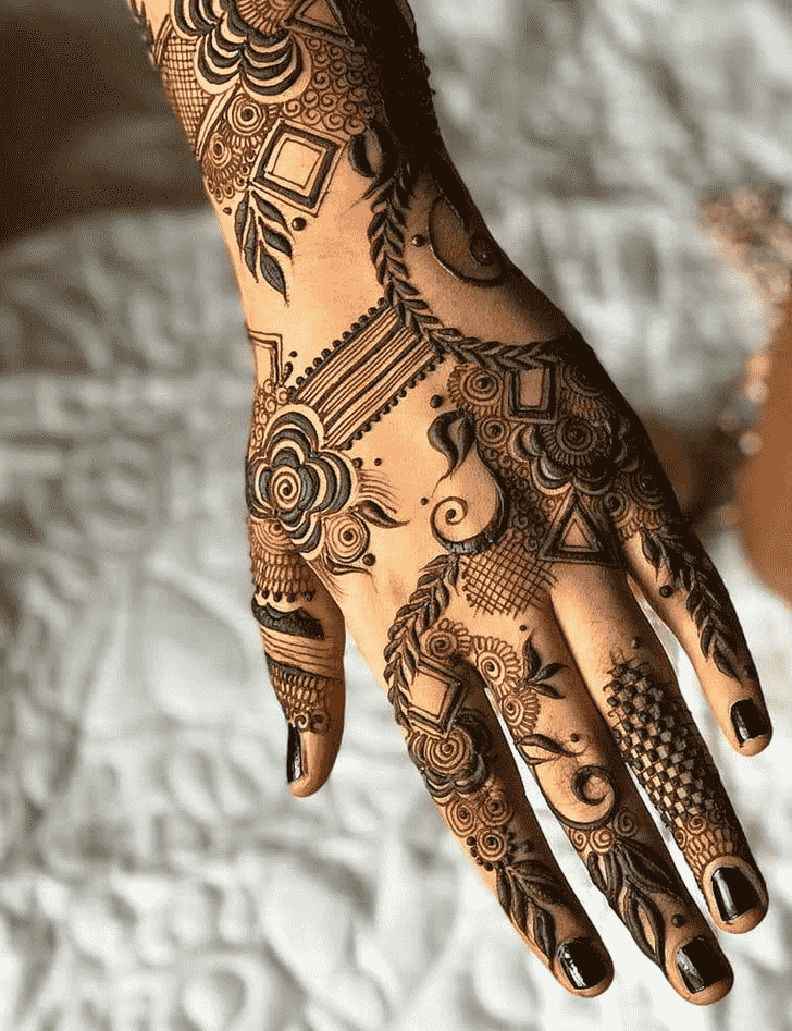 Wonderful Gurugram Mehndi Design