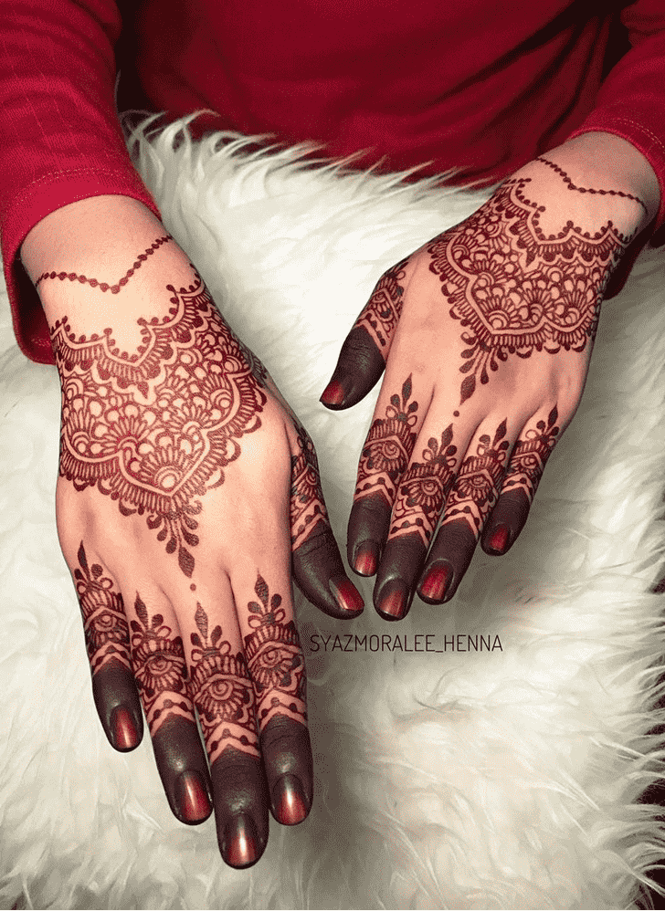 Adorable Guwahati Henna Design