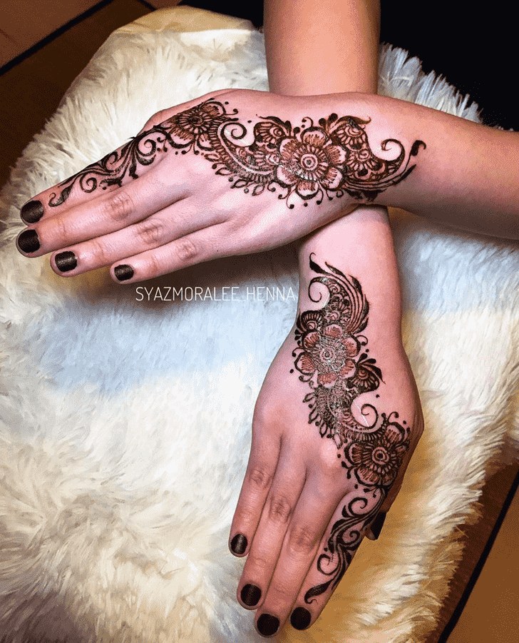 Captivating Guwahati Henna Design